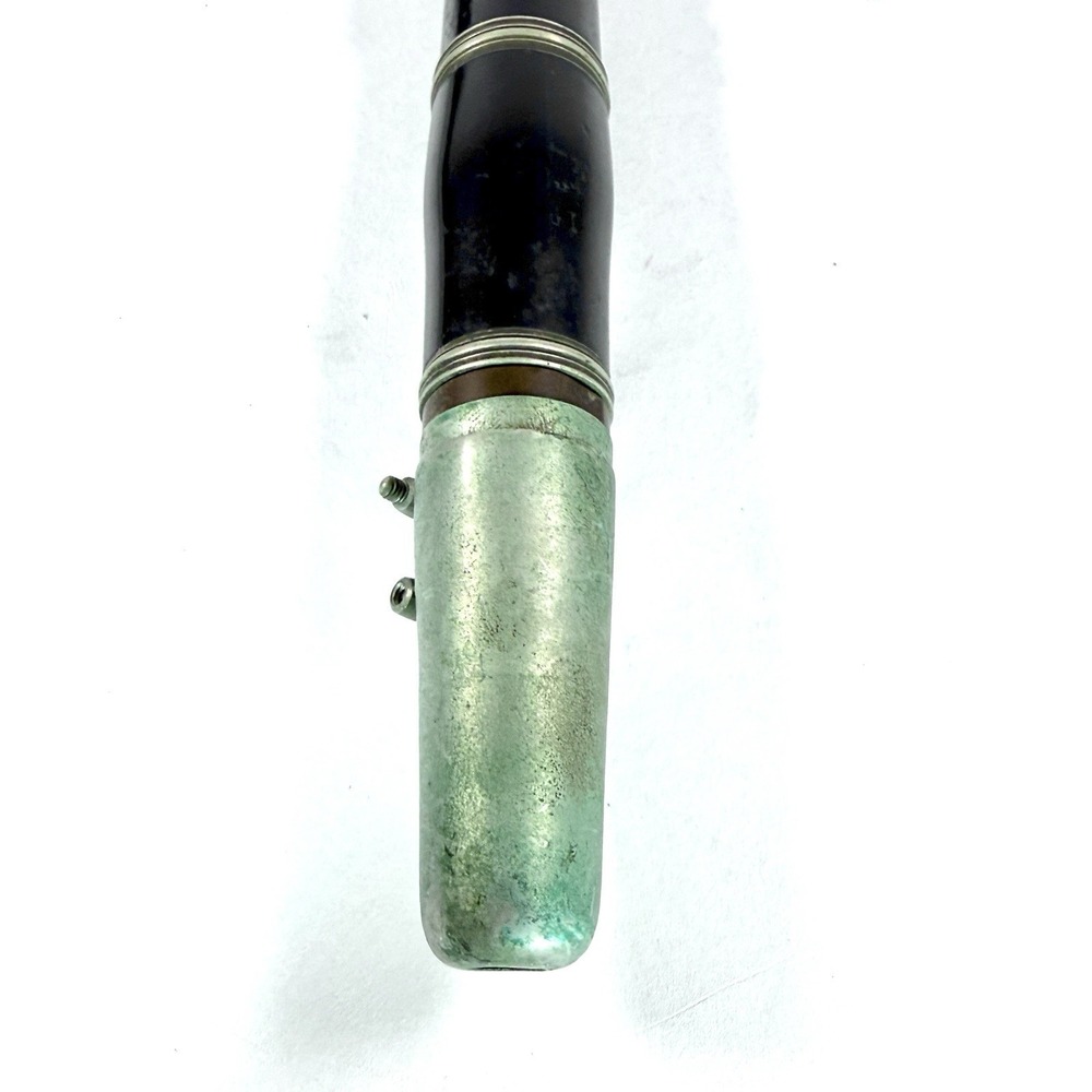 Vintage Amati Kraslice Wood Clarinet Czechoslovakia Nickel Keys Untested - Picture 6 of 14